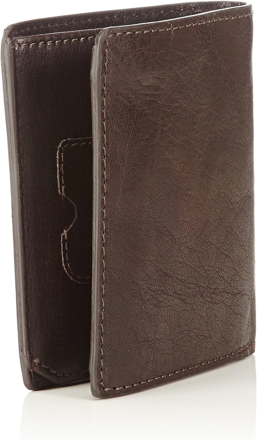 Strellson Herren Geldbeutel Jefferson Brieftasche aus Leder Braun (Dark Brown 702), Braun (Dark Brow