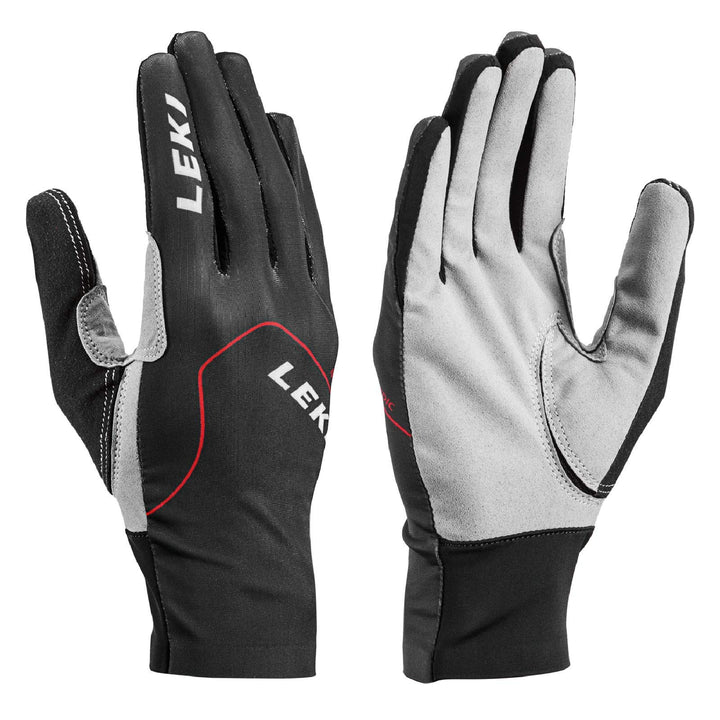 LEKI Nordic Skin Handschuhe 9 schwarz-rot-graphit, 9 schwarz-rot-graphit
