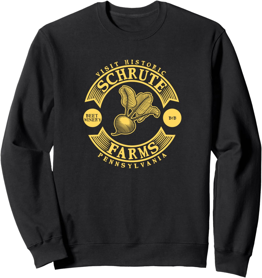 The Office Schrute Farmen Gelb Sweatshirt