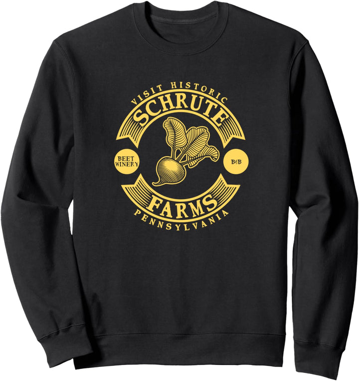 The Office Schrute Farmen Gelb Sweatshirt