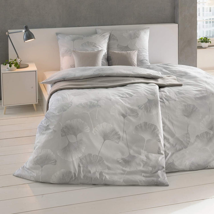 ESTELLA Bettwäsche Isabella | Platin 155x220 + 80x80, 155x220 + 80x80