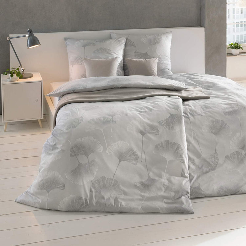 ESTELLA Bettwäsche Isabella | Platin 155x220 + 80x80, 155x220 + 80x80