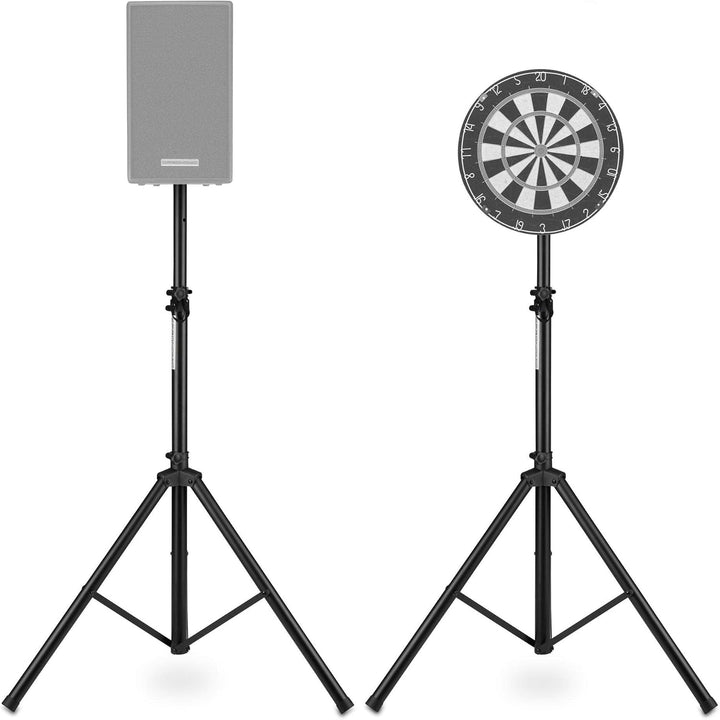 Pronomic SPS-1S Boxenstativ Stahl - Boxenständer mit Stabiler extra breiter Dreibein-Konstruktion -