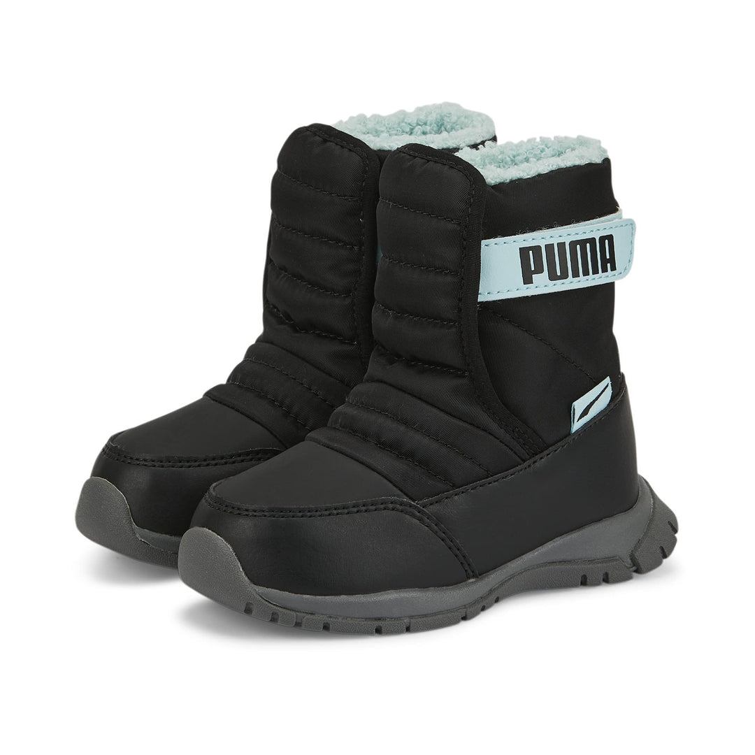PUMA Unisex Kinder Nieve Boot WTR Ac Inf Sneaker 22 EU Puma Black Puma Black, 22 EU Puma Black Puma