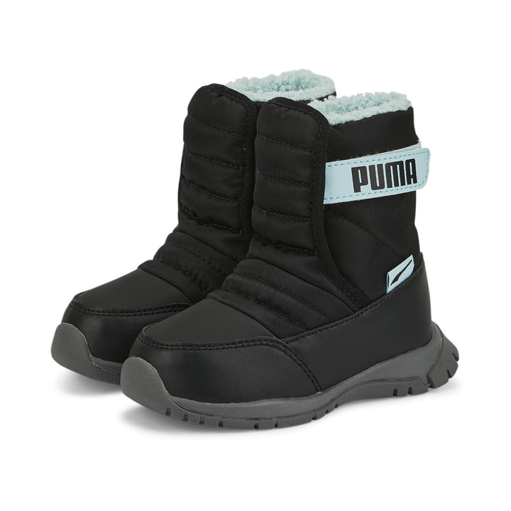 PUMA Unisex Kinder Nieve Boot WTR Ac Inf Sneaker 22 EU Puma Black Puma Black, 22 EU Puma Black Puma