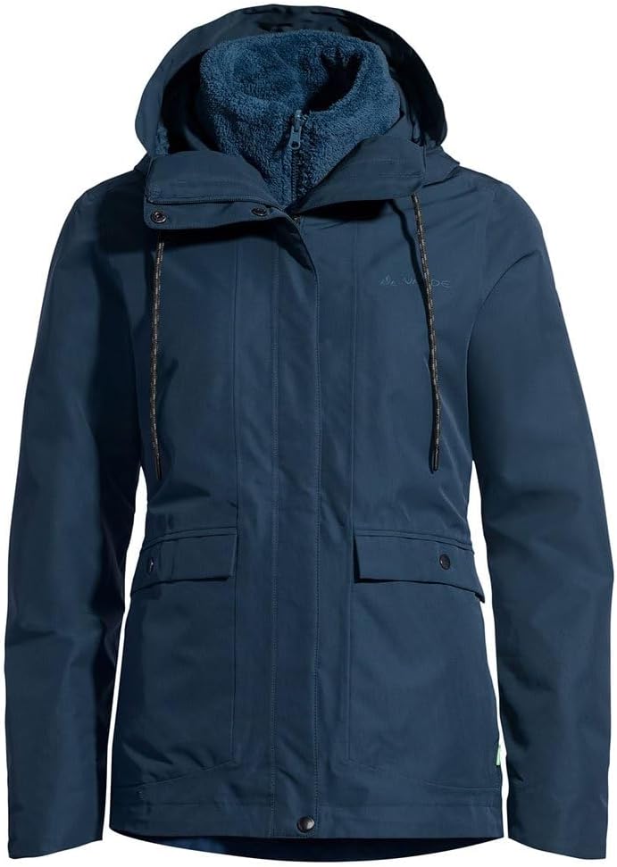 VAUDE Jacken Men's Moab Rain Jacket 40 Dark Sea, 40 Dark Sea