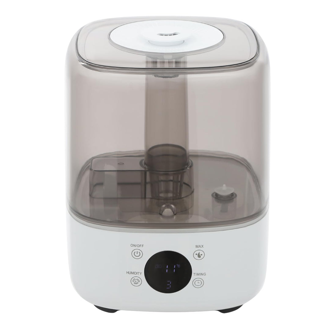 Luftbefeuchter 5L mit Fernbedienung, Luftbefeuchter Schlafzimmer 300ml/h, Air Humidifier mit 360° Dü