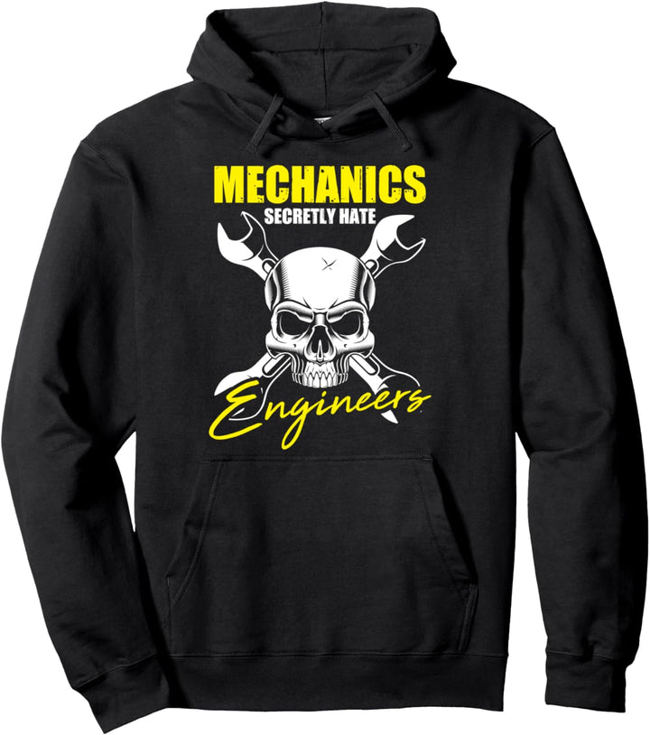 Lustiger Mechaniker und Ingenieure Spruch KFZ Mechaniker Pullover Hoodie