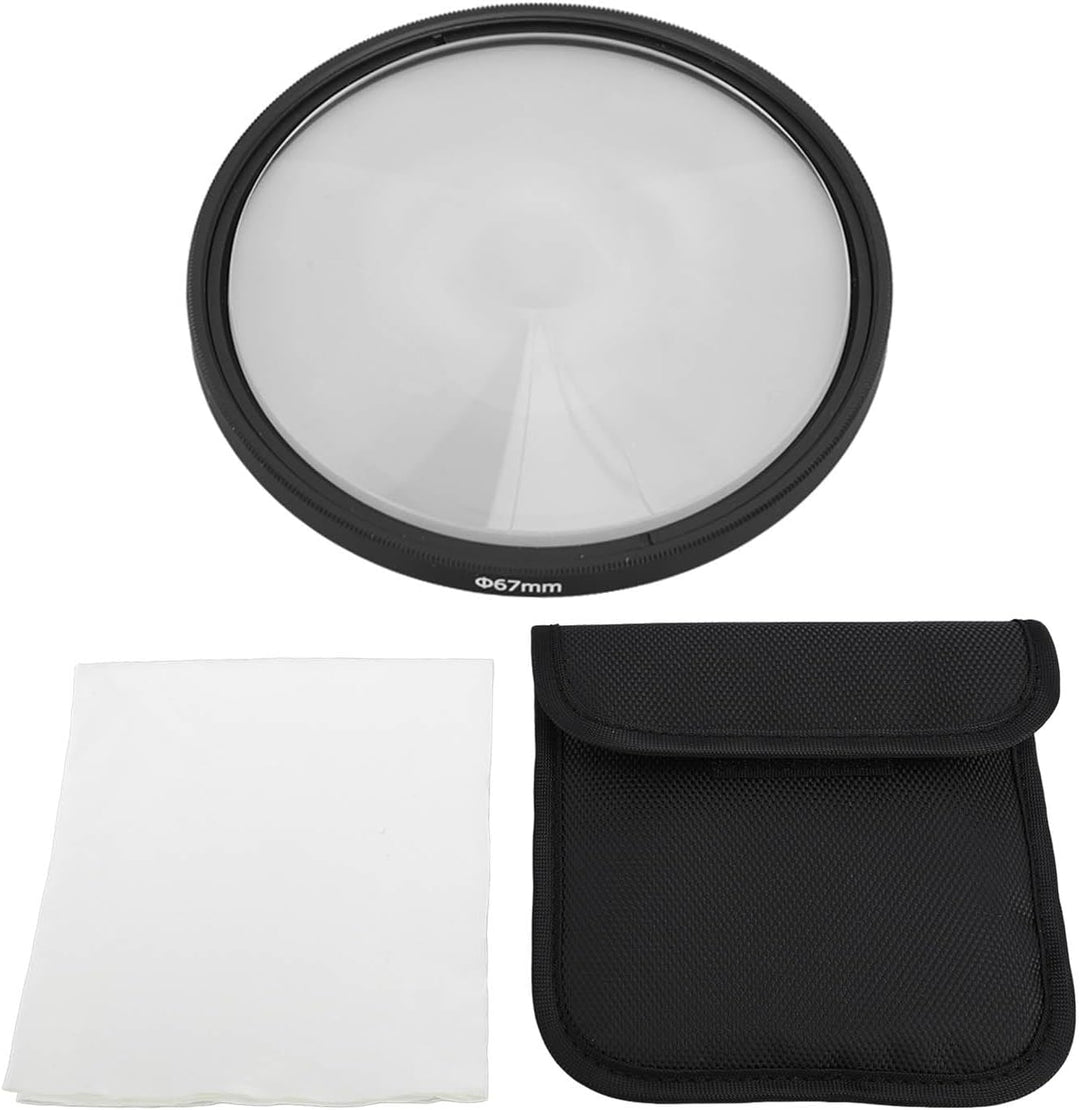 Swirl Halo Kameraobjektivfilter, Spezialeffektfilter aus Optischem Glas, Fotokameraobjektivzubehör,