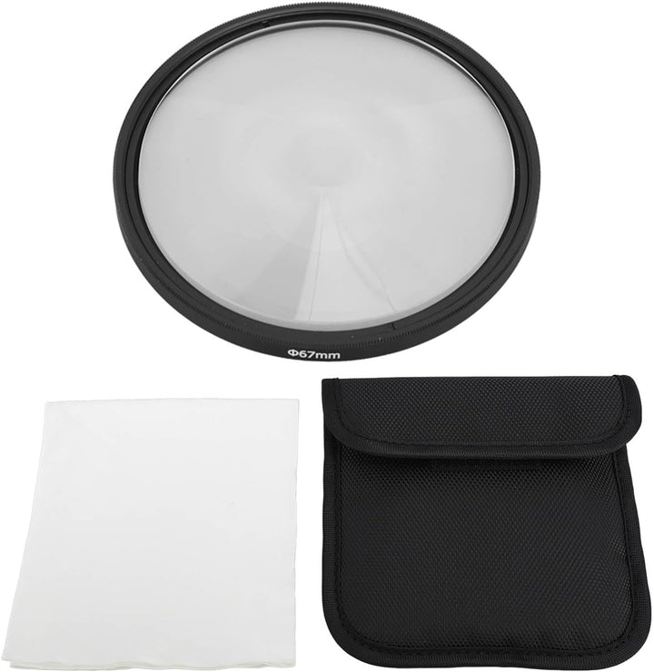 Swirl Halo Kameraobjektivfilter, Spezialeffektfilter aus Optischem Glas, Fotokameraobjektivzubehör,