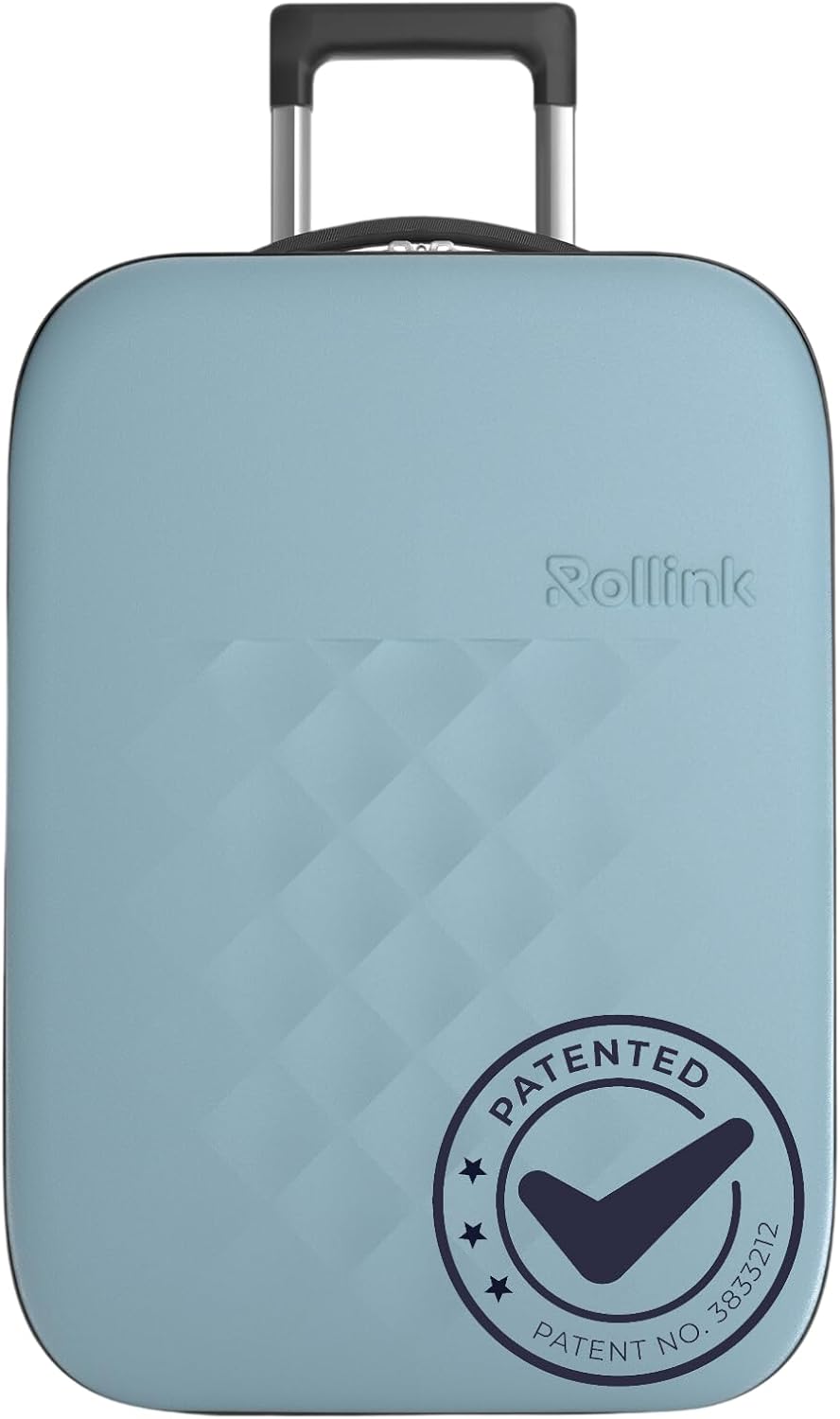 Rollink Vega II Reisekoffer, Trolley - Das Original mit innovativer Falttechnologie (Patent Pending)