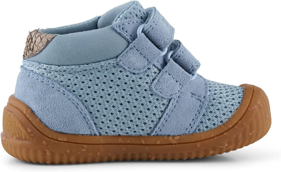 Woden Unisex Baby Tristan First Walker Shoe 19 EU Blue Skies, 19 EU Blue Skies