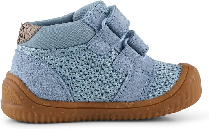 Woden Unisex Baby Tristan First Walker Shoe 19 EU Blue Skies, 19 EU Blue Skies
