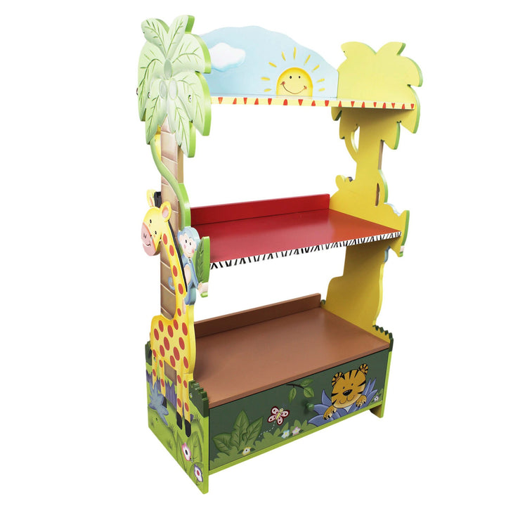 Kinderbücherregal Kinderregal Schlafzimmer Sunny Safari Fantasy Fields W-8268A