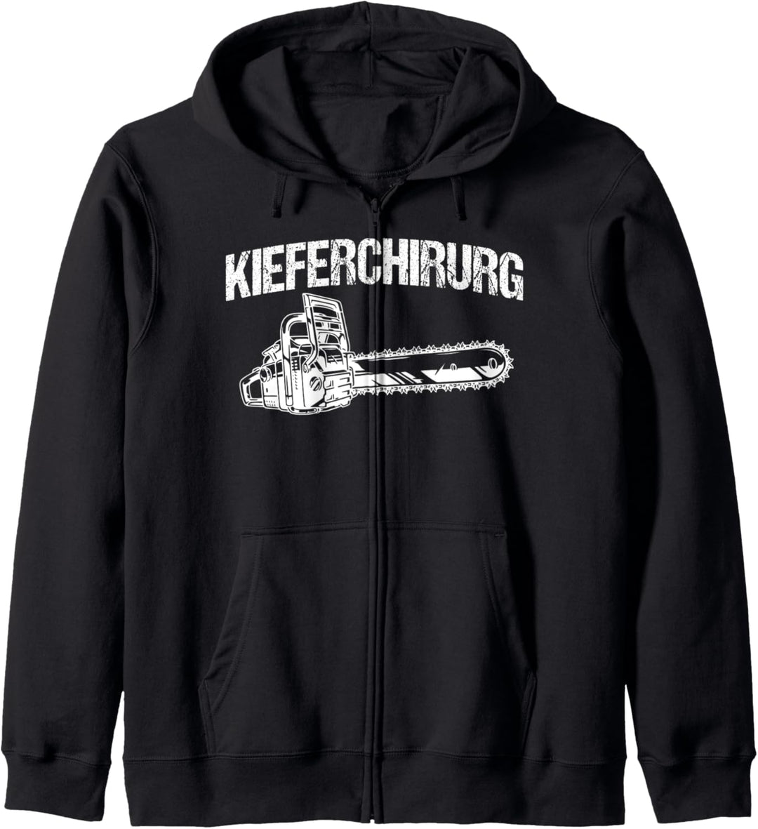 KIEFERCHIRURG HOLZ MACHEN KETTENSAGE FUR MANNER Kapuzenjacke