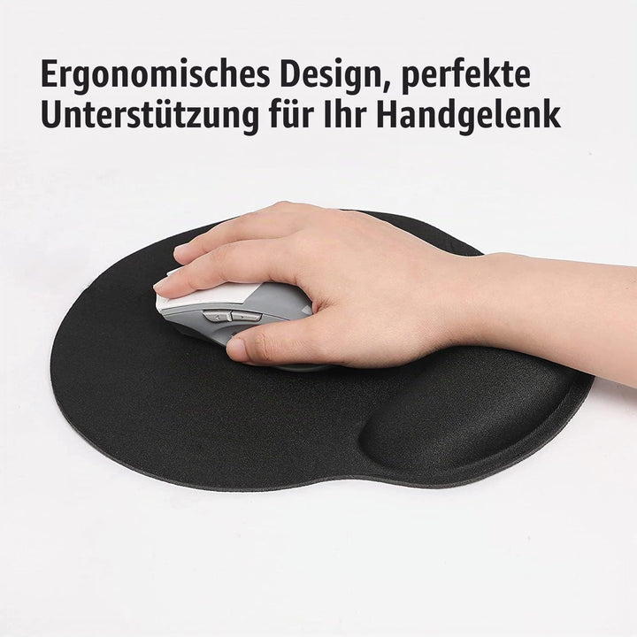 Mauspad-Handballenauflage Ergonomisches Handballenauflage-Set, Tastatur-Handgelenkauflage und Mauspa