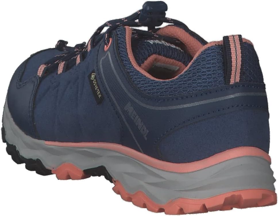 Meindl Unisex Kinder Trekkingschuh Crib Shoe 28 EU Jeans Lachs, 28 EU Jeans Lachs
