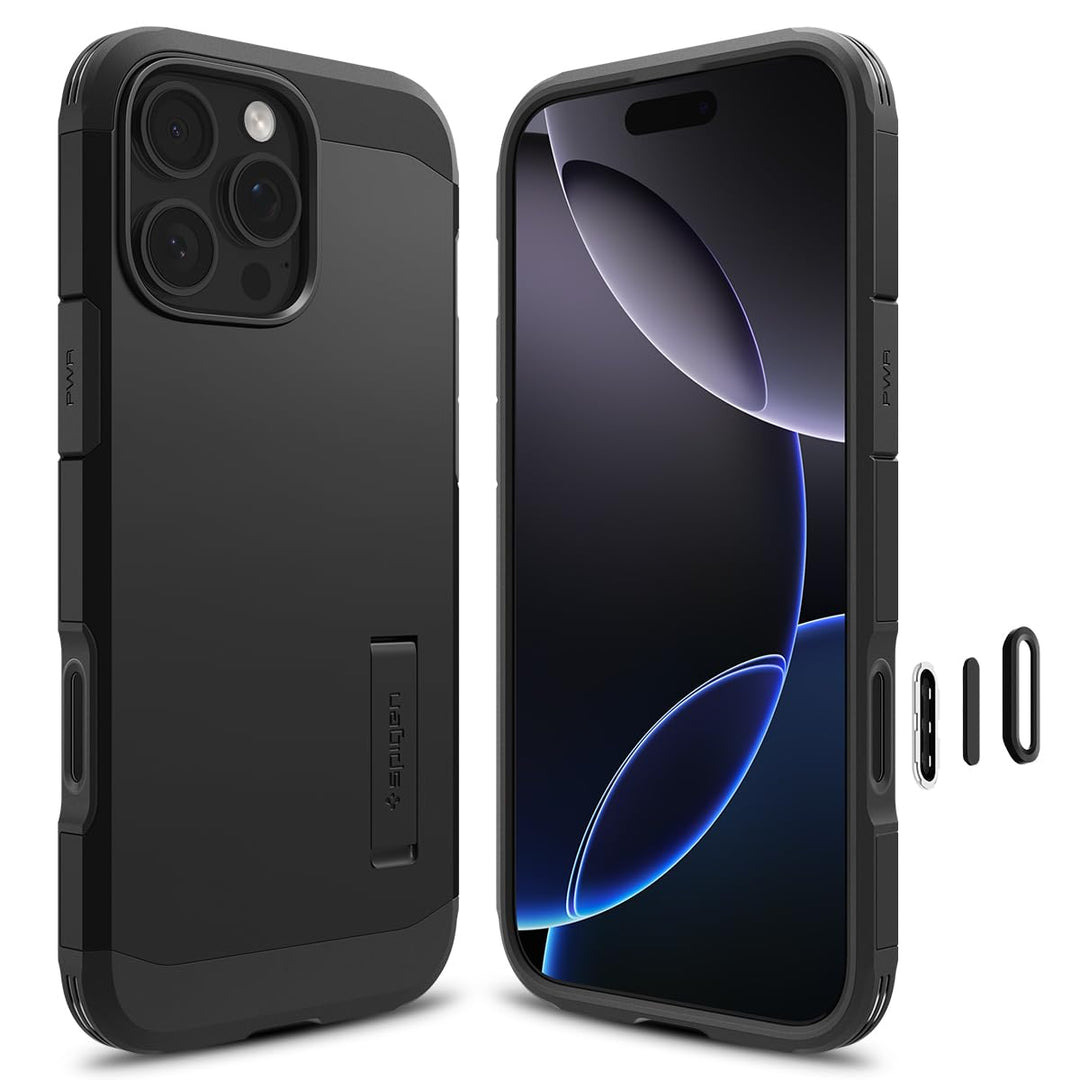 Spigen für iPhone 16 Pro Kamerasteuerung Aktivierte Hülle Tough Armor T (AI) MagFit, Kompatibel mit
