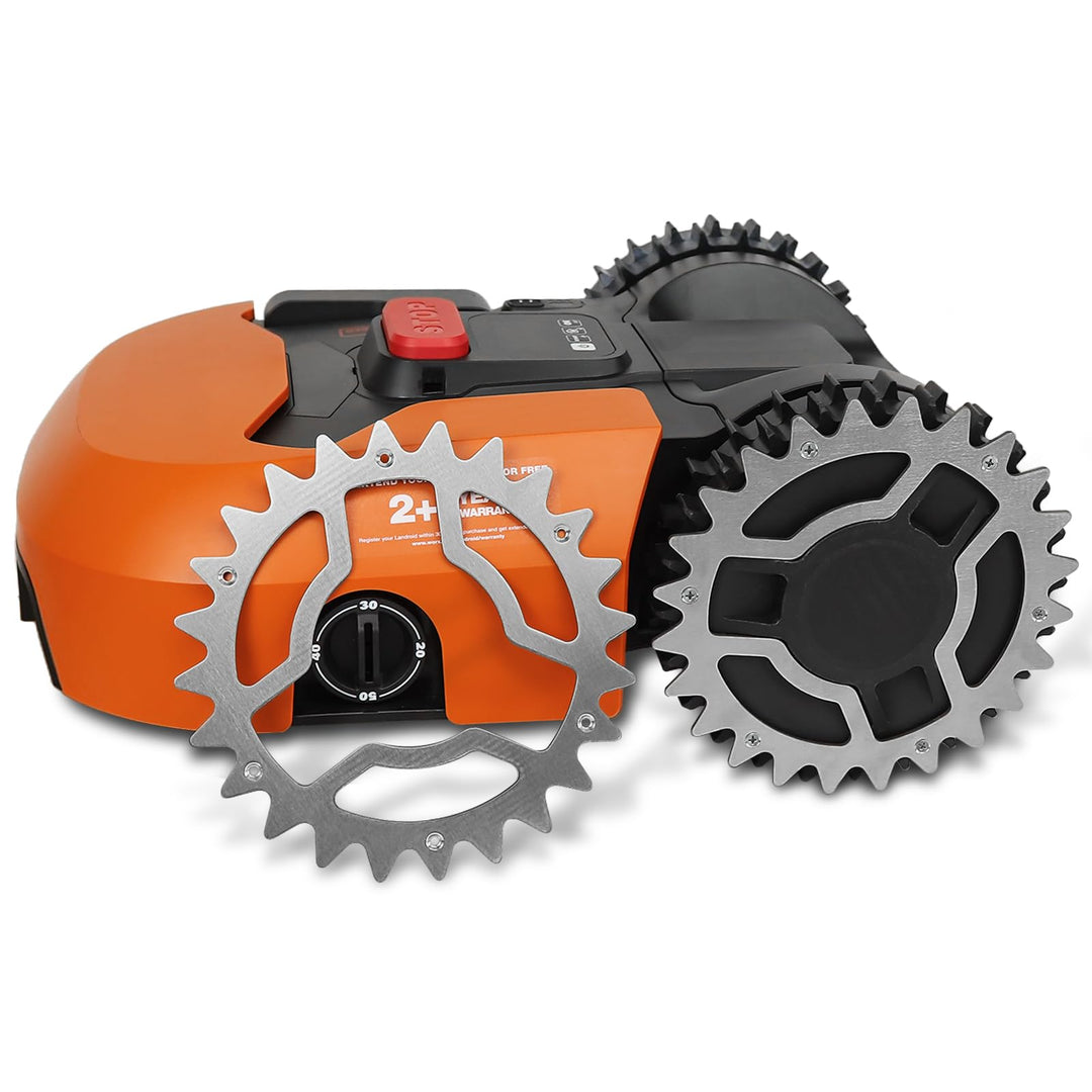 Rasenmäher Roboter Spikes zur für Worx Landroid Modell S/M Rasenmäher, Dicke 2 mm,Traktionsverbesser
