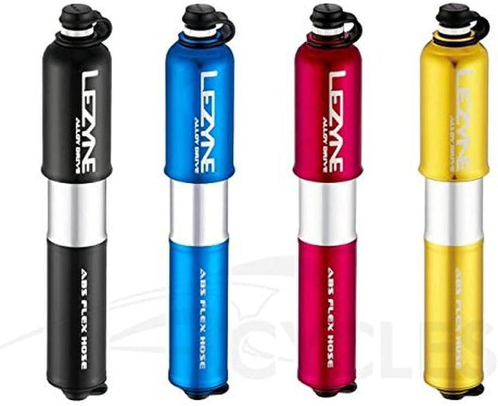 Lezyne Minipumpe CNC Alloy Drive S Black/Hi Gloss, S Black/Hi Gloss