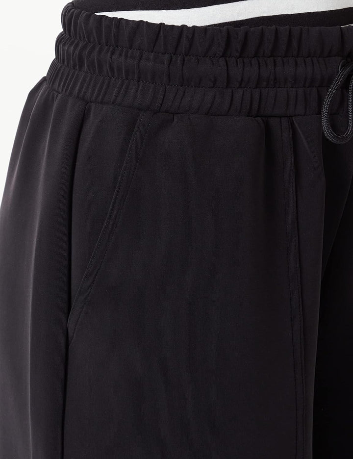 s.Oliver Damen Hose 7/8, Jogpant 42 Schwarz, 42 Schwarz