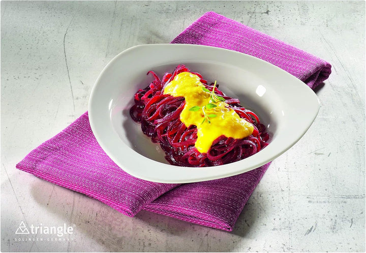 triangle Julienneschneider - Gemüsespaghetti Spiralschneider, Edelstahl für Julienne, für Julienne