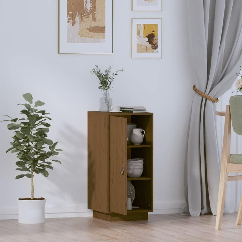 FIRBNUS Badezimmerschrank Aufbewahrungsschrank 34x40x75 cm mit 3 Fächer und Tür Beistellschrank Beis