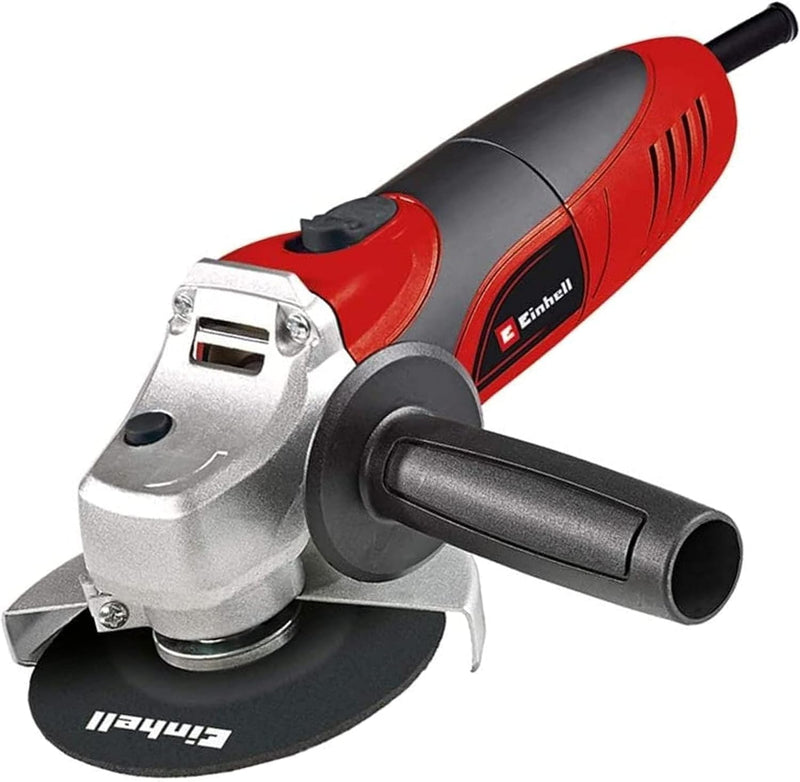 Einhell Winkelschleifer TC-AG 125 (850W, 12.000 1/min Drehzahl, 125mm Scheiben-ø, Scheibenschutz, Sp