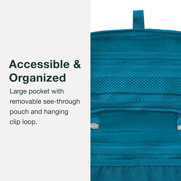 Osprey Europe Ultraleichter Organizer mit Reissverschluss Rucksack-Zubehör Schwarz, Schwarz