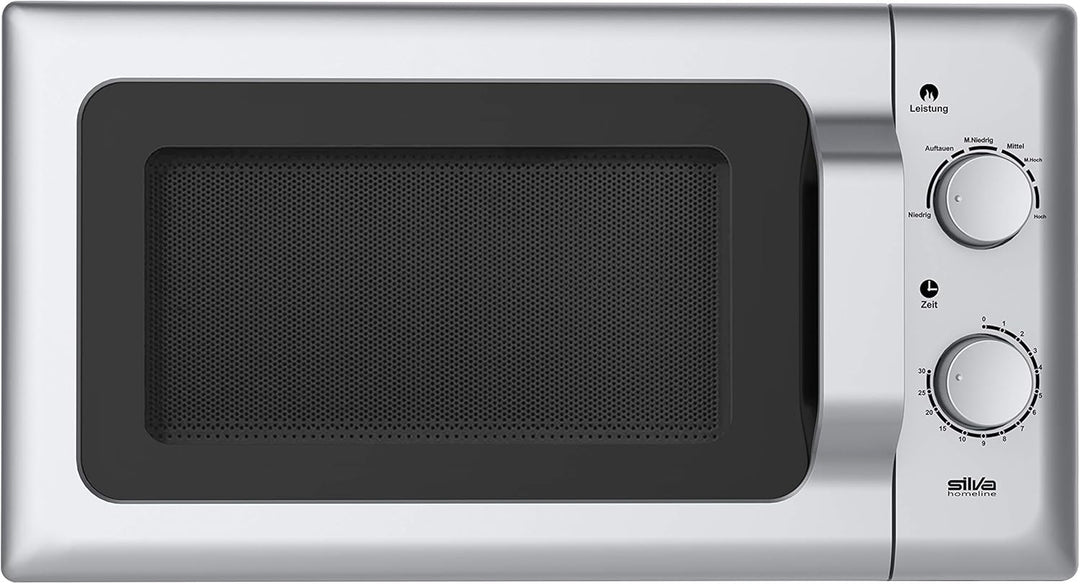 MWU 20.4 Unterbau Mikrowelle silber, 17 Liter, Silber