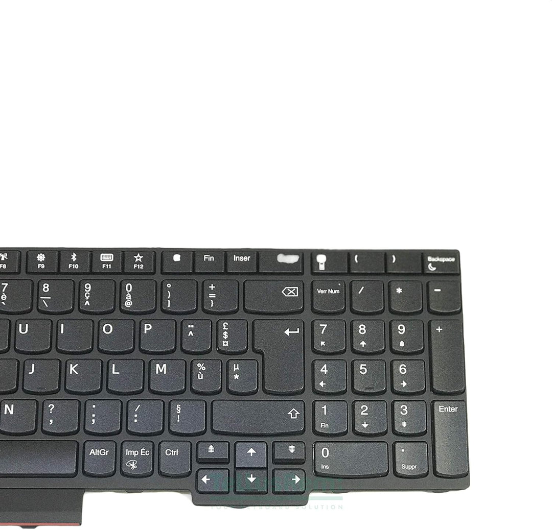 TellusRem ersatztastatur Französisch Hintergrundbeleuchtung für Lenovo Thinkpad T570 T580 P51s P52s