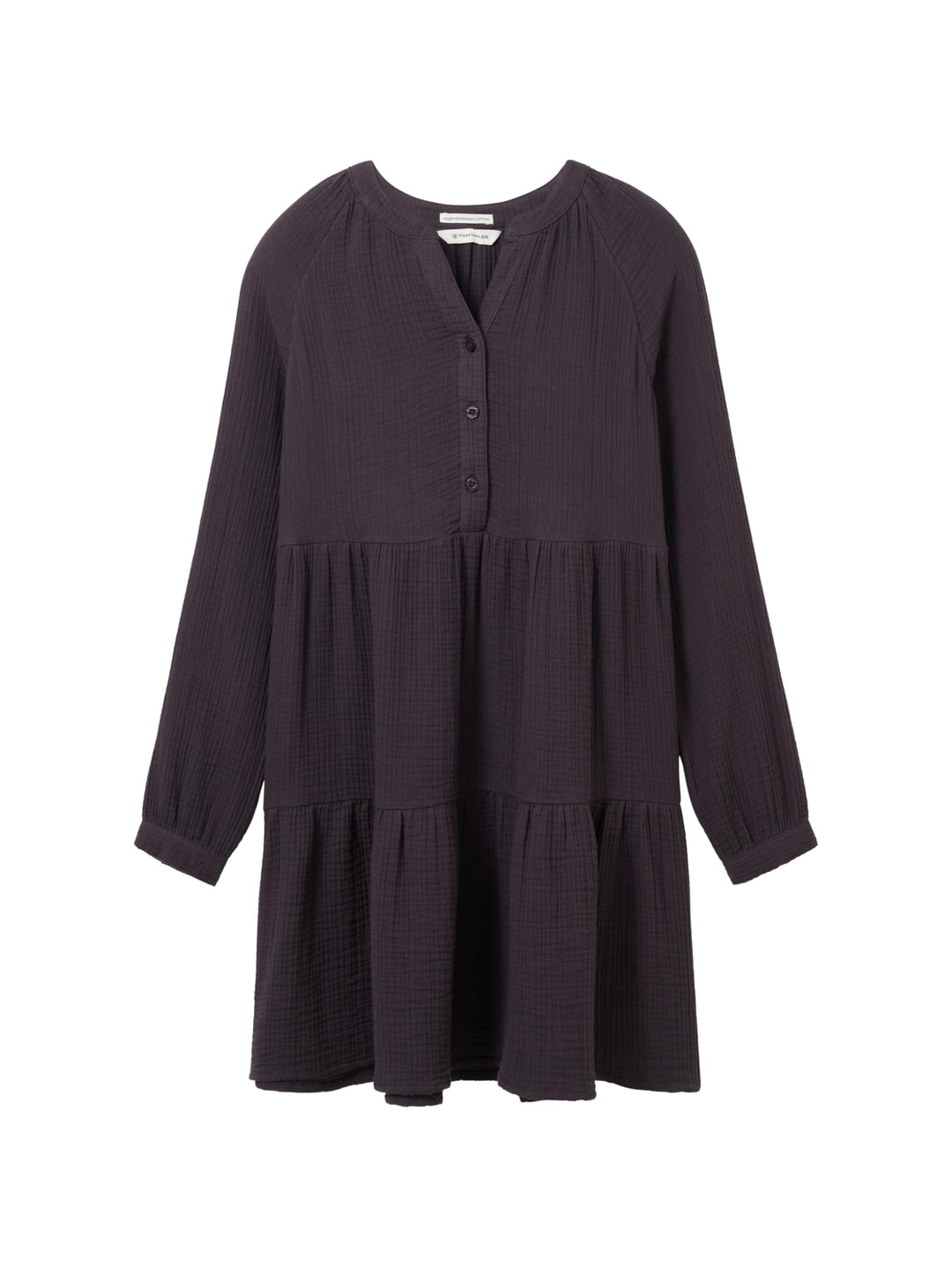 TOM TAILOR Mädchen Musselin Volant Kleid, 152
