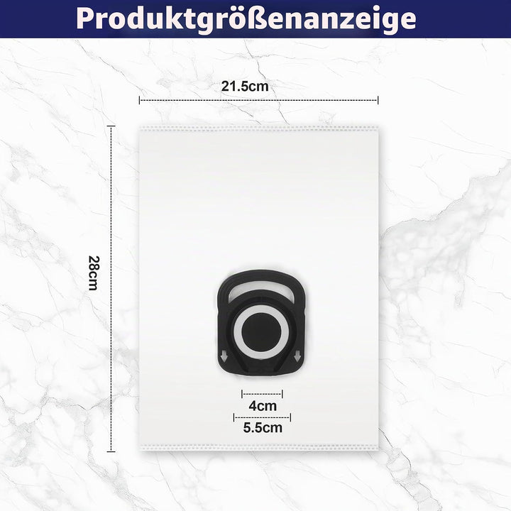 15 Stück Staubsaugerbeutel für Rowenta Hygiene + ZR200720/ ZR200520 ZR200920,für Rowenta Silence For