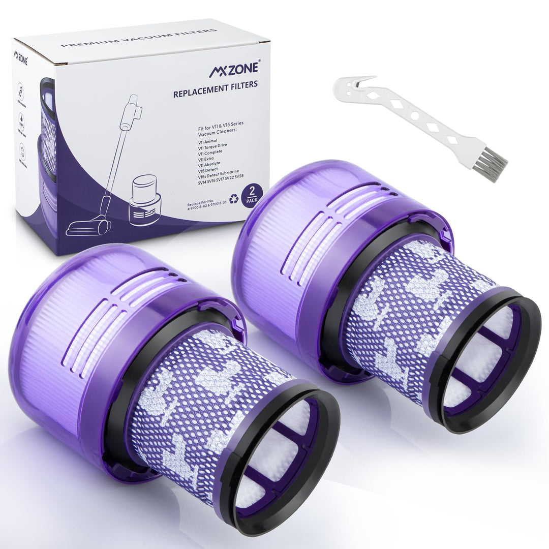 V15 Filter für Dyson, 2 Stück Filter für Dyson V11 Absolute, Ersatzfilter V15 SV14 SV17 SV22 Animal
