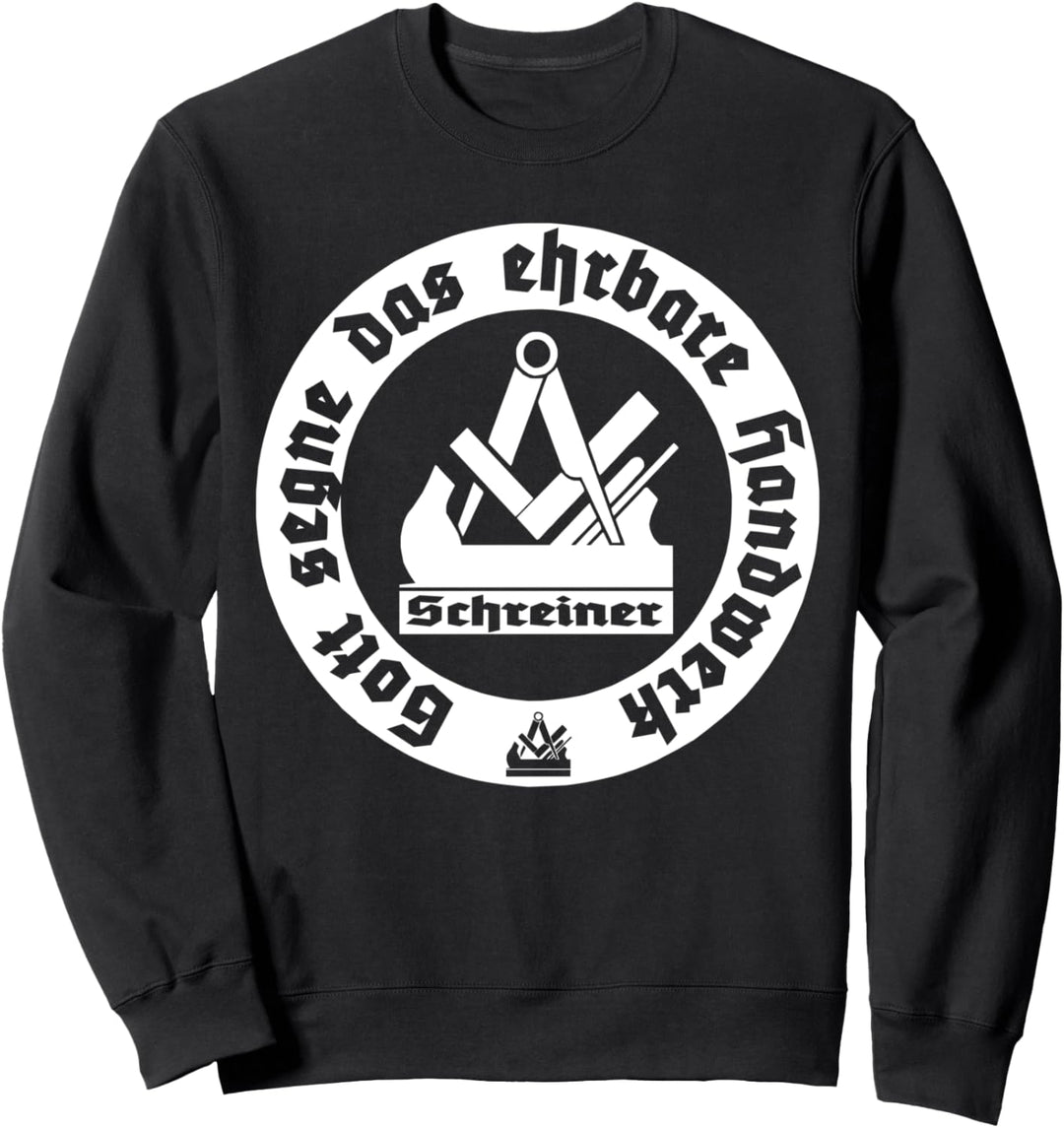 Schreiner Tischler Zunft Meister Geselle Handwerk Geschenk Sweatshirt
