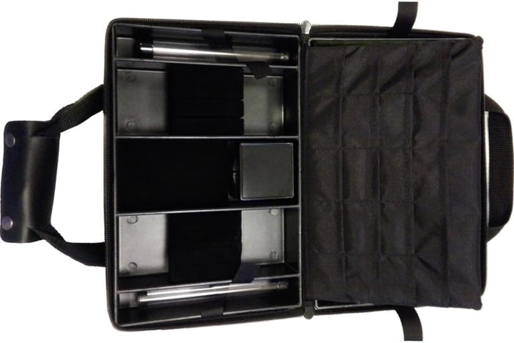 BULL'S Ubertas XL Hülle | Schwarz Carbon | Hochwertige Schutzhülle für ultimative Langlebigkeit