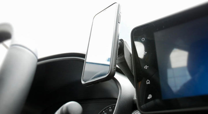 craVeDRIVE Handyhalterung Auto Magnet passt auf den Dacia I Universal Autohalterung Handy I Schwarz