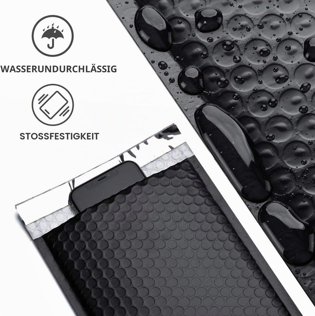 Switory A5 Versandtaschen 300 Stück Luftpolsterumschläge A5 15,3 cm x 26,9 cm Versandtasche Warensen
