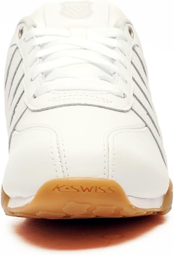 K-Swiss Herren Arvee 1.5Sneakers 39 EU White White L Gum, 39 EU White White L Gum