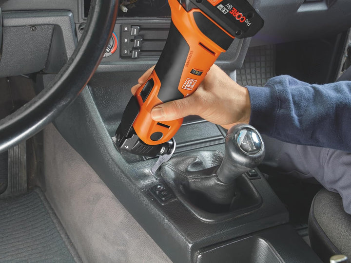 FEIN Akku MULTIMASTER AMM 700 1.7 Q AS (18 V, ohne Akku, AMPShare, Multitool für KFZ-Bereich, Sechsk