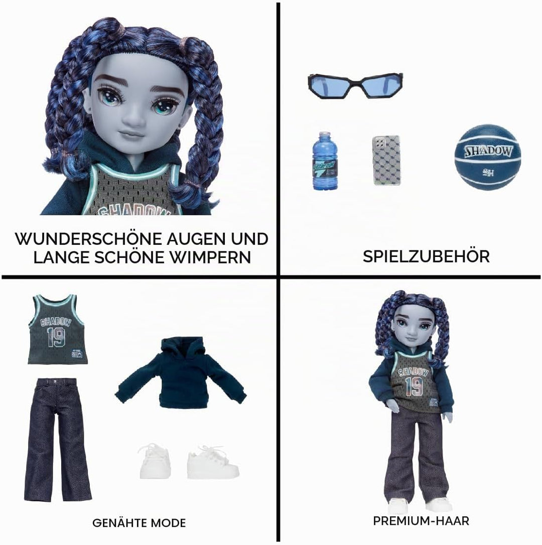 Rainbow High Shadow High Serie 3 - Oliver Ocean - Blaue Modepuppe - Junge - Modisches Outfit und meh