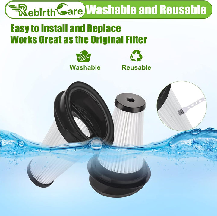 Rebirthcare VCH9929L VCH9930 Filter für Grundig VCH9929 VCH9930 VCH9931 VCH9932 Handstaubsauger Filt