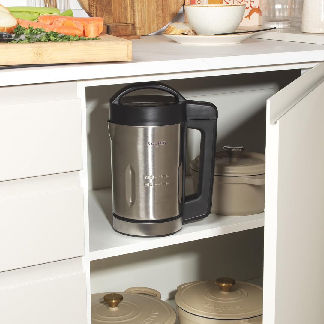Salter Digitaler Suppenmacher - 1,6L, Mixen von stückiger & glatter Suppe, ideal für Grosskochungen,