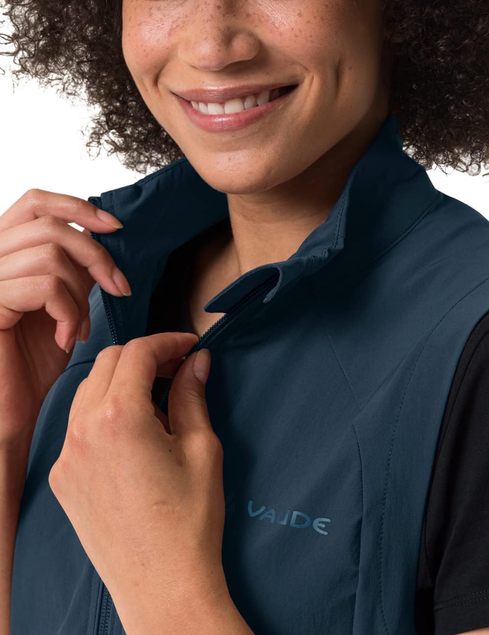 VAUDE Damen Women's Yaras Vest Weste 38 dark sea uni, 38 dark sea uni