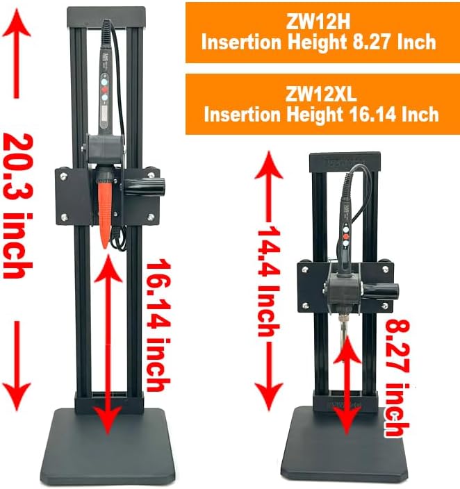 Vertikale Hitze-Pressmaschine,Heat Set Insert Tool,Messing Einsätze 3D Druck,Heat Set Insert Spitze