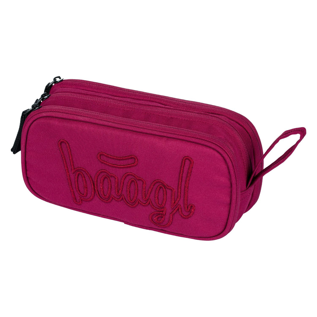 Baagl Federmäppchen Schule Mäppchen Federmappe Federtasche Kinder Etui Ruby | Das Eggy Mäppchen mit