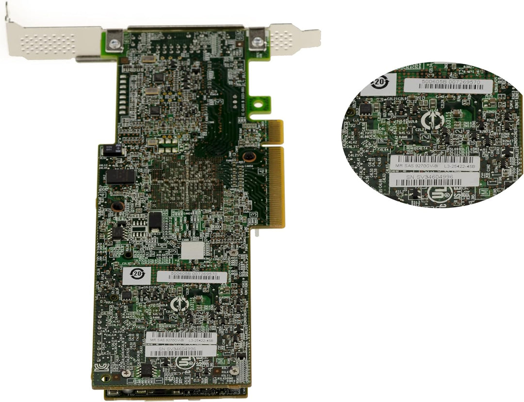 KALEA-INFORMATIQUE PCIe 3.0 SAS 6GB 8-Port Controller-Karte - OEM LSI 9270CV-8i - Raid 0 1 5 6 10 50