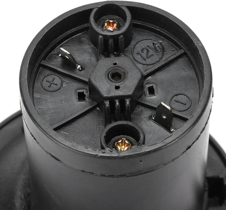 BOROCO Fahrzeughupe, Lufthupe Wasserdichte Hupe 110DB 12V Laut Antik Klaxon Universal Classic Vintag