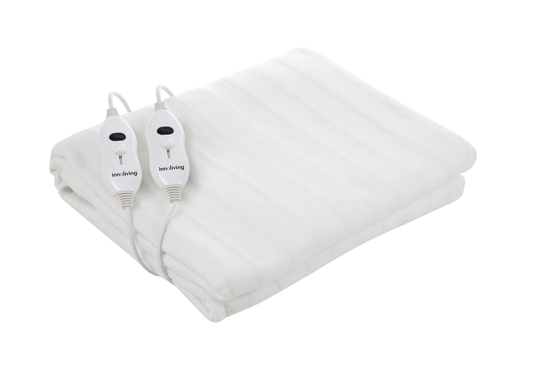 Innoliving Elektrische Decke, Single, Polyester, Weiss, Doppelbett Grösse: 160 cm x 140 cm