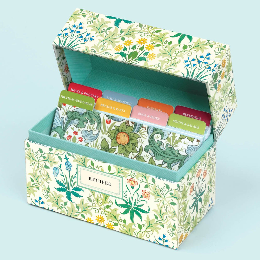 V&amp;A William Morris Recipe Box, Novelty Book